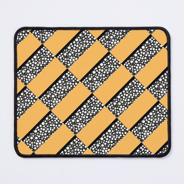 Item preview, Raindrops I Yellow Half Brick Right designed and sold by CushyNest.
