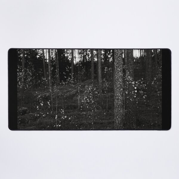 Item preview, When the sun goes down behind the pines bw designed and sold by Jouko Lehto Photography.