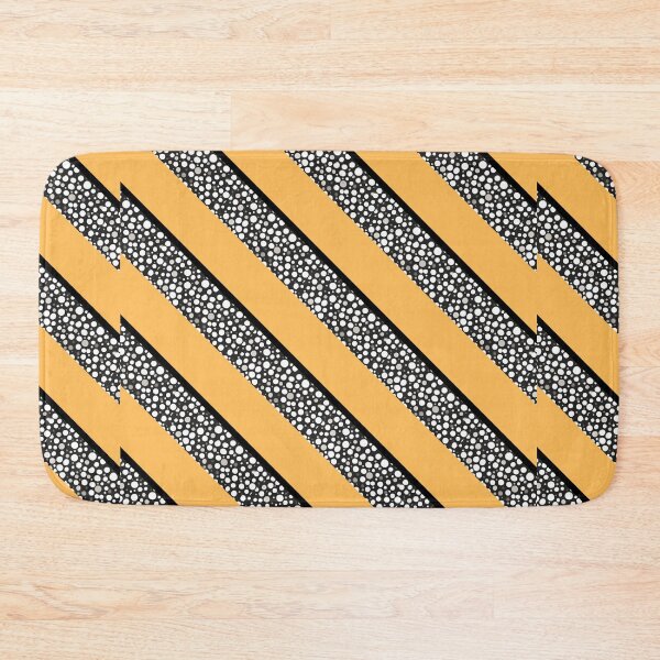 Item preview, Raindrops I Yellow Small Stripes Diagonal Left designed and sold by CushyNest.