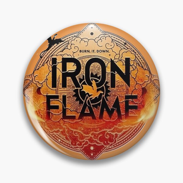 Item preview, Iron Flame Cover Art - Rebecca Yarros designed and sold by Speakeasy-Cafe.