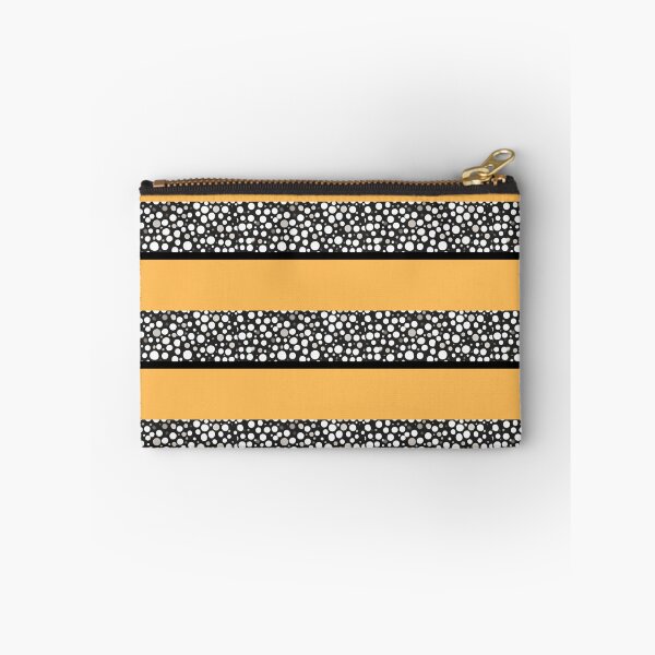 Item preview, Raindrops I Yellow Small Stripes Horizontal designed and sold by CushyNest.