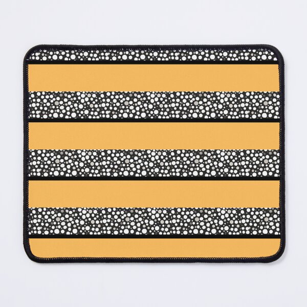 Item preview, Raindrops I Yellow Small Stripes Horizontal designed and sold by CushyNest.