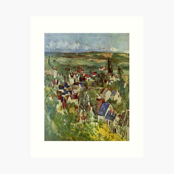 Item preview, Auvers, Panoramic View-Paul Cézanne designed and sold by LexBauer.