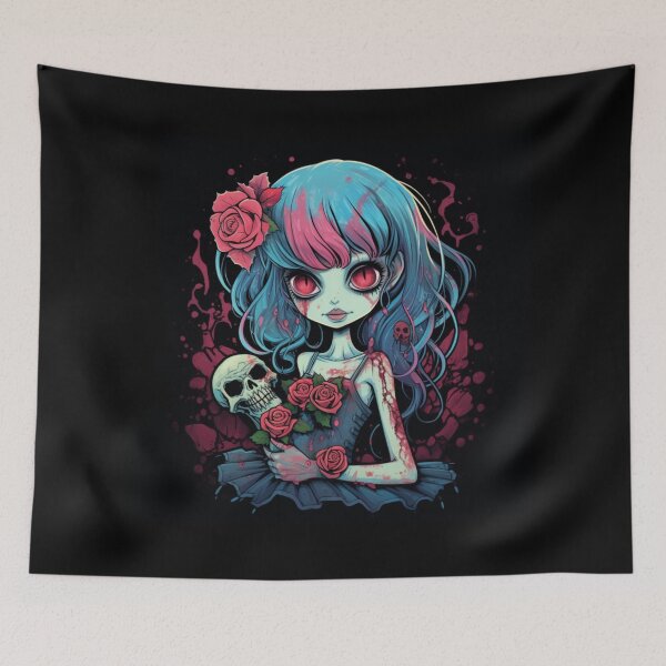 Item preview, Cute zombie girl designed and sold by TraceDessiner.