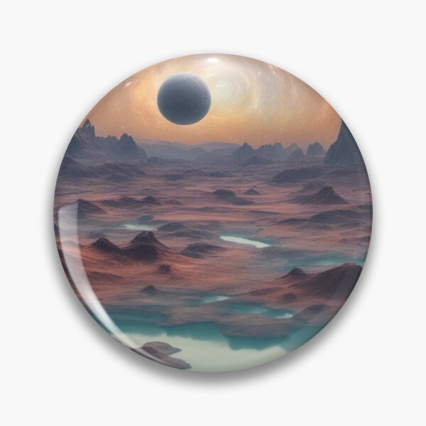Item preview, Galactic landscape  designed and sold by SimplyOskarArt.