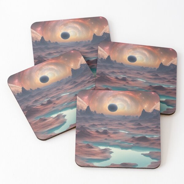 Item preview, Galactic landscape  designed and sold by SimplyOskarArt.