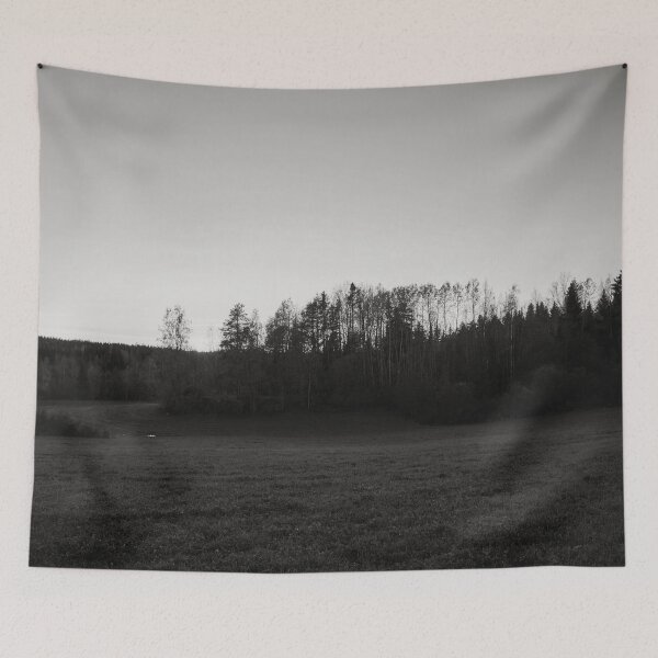 Item preview, Evening fields bw designed and sold by Jouko Lehto Photography.