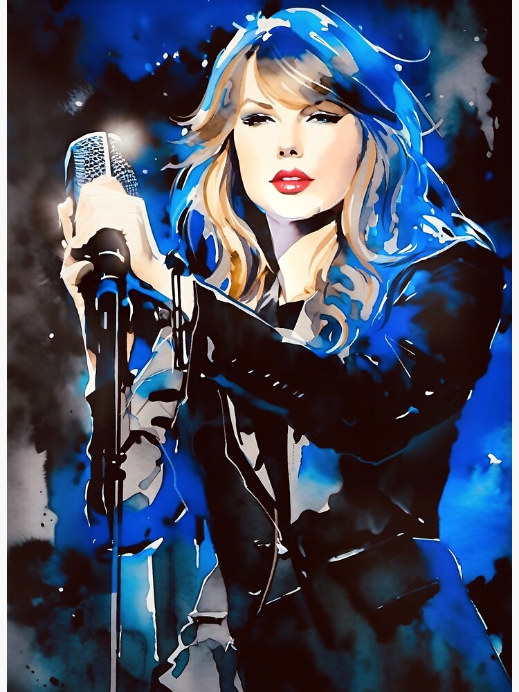 Taylor Swift Poster Singer Print Wall Art Original Drawing