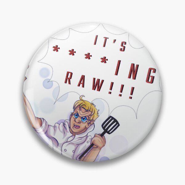 Item preview, Magical girl Gordon Ramsay says “it’s ****ing raw” designed and sold by glitchycharlie.