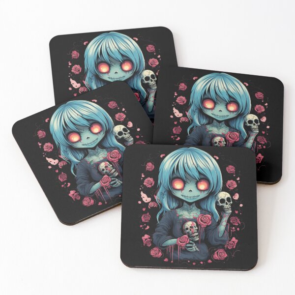 Item preview, Spooky zombie girl designed and sold by TraceDessiner.