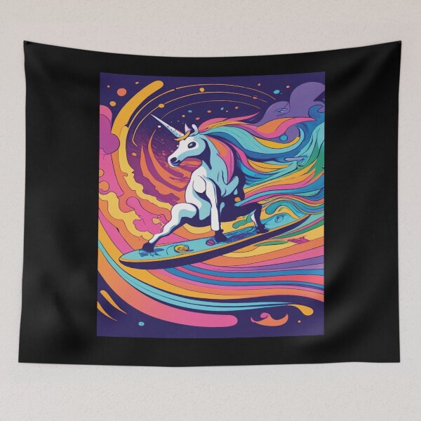 Item preview, Wing Foil Unicorn designed and sold by UrbanGraphixs.