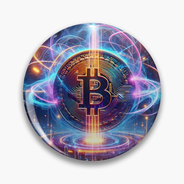 Artikelvorschau, Quantenschub: Der Bitcoin-Wirbel entworfen und verkauft von Ultraviolet1337.