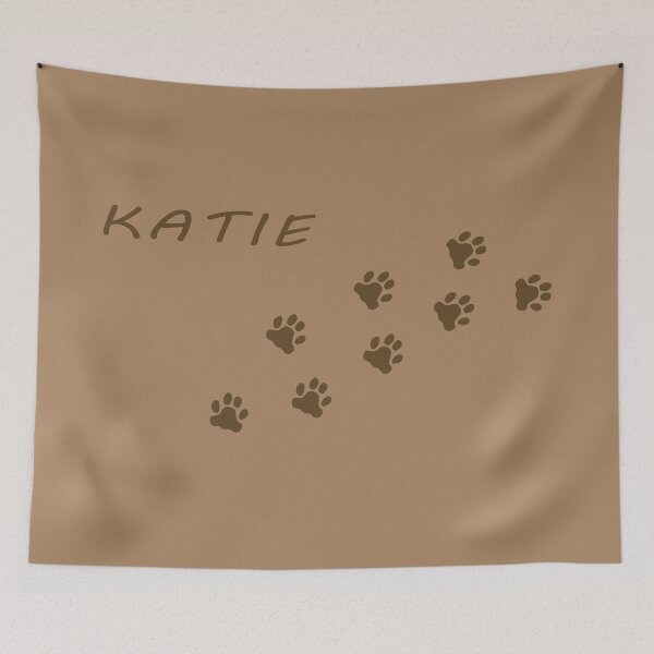 Item preview, Paw prints: Katie designed and sold by Deb Morley.