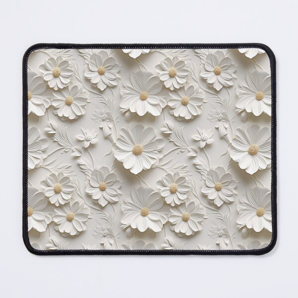 Item preview, Flower Pattern, White 3D designed and sold by purelypatterns.
