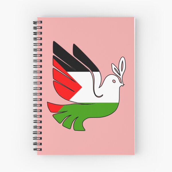 Item preview, Peace Dove Free Palestine Flag designed and sold by SpiroJo.