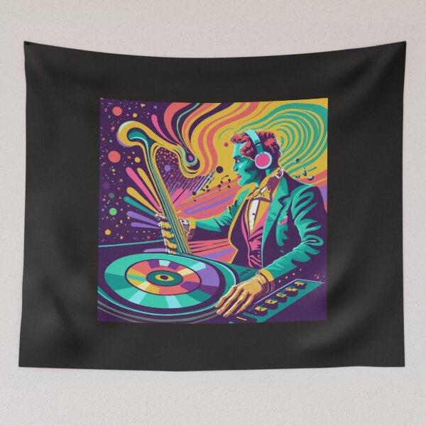 Item preview, DJ PLAYING AND SINGING designed and sold by Studio-DesignWw.