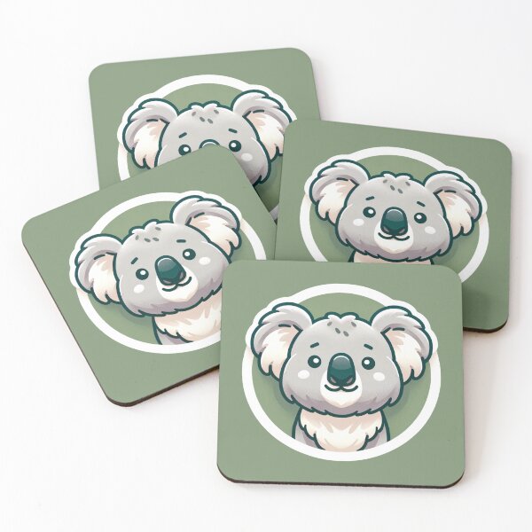 Item preview, Solemn Koala Snapshot designed and sold by ZooStickerss.