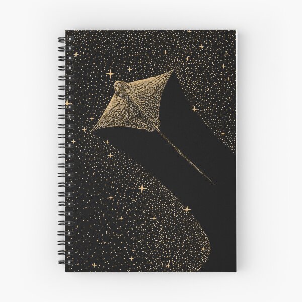 Item preview, Starry Ornate eagle ray dark gold designed and sold by AlirizaCAKIR.