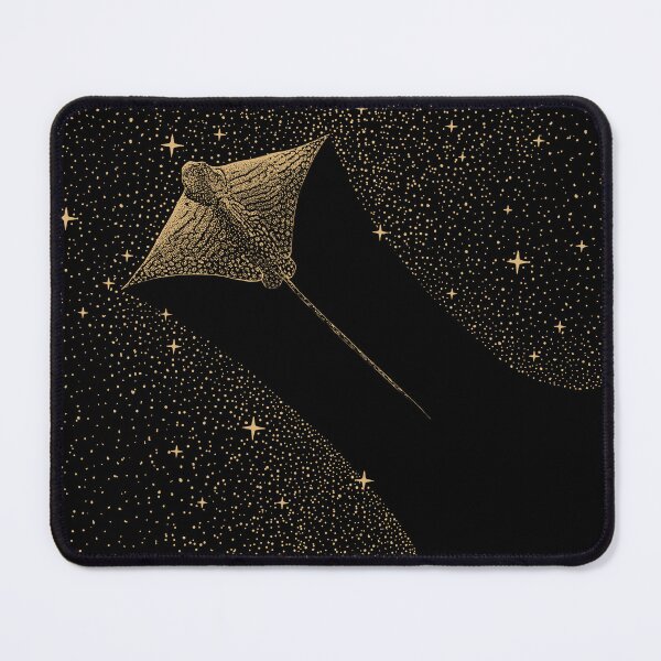 Item preview, Starry Ornate eagle ray dark gold designed and sold by AlirizaCAKIR.