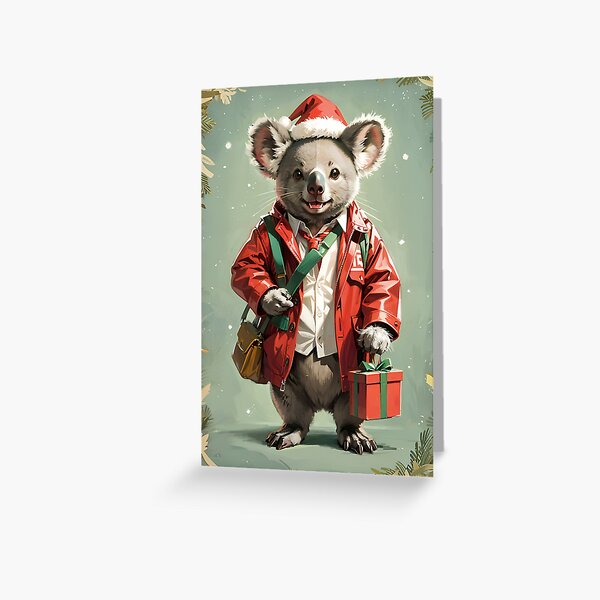 Item preview, Koala's Christmas Surprise designed and sold by TunnandBloom.