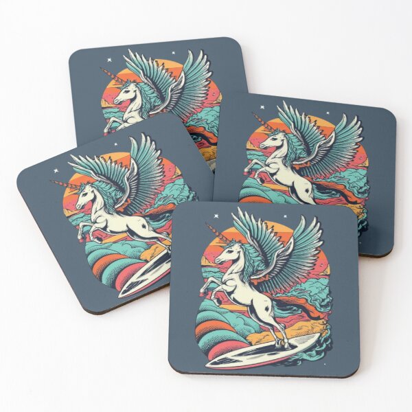 Item preview, Wing Foil Unicorn designed and sold by UrbanGraphixs.