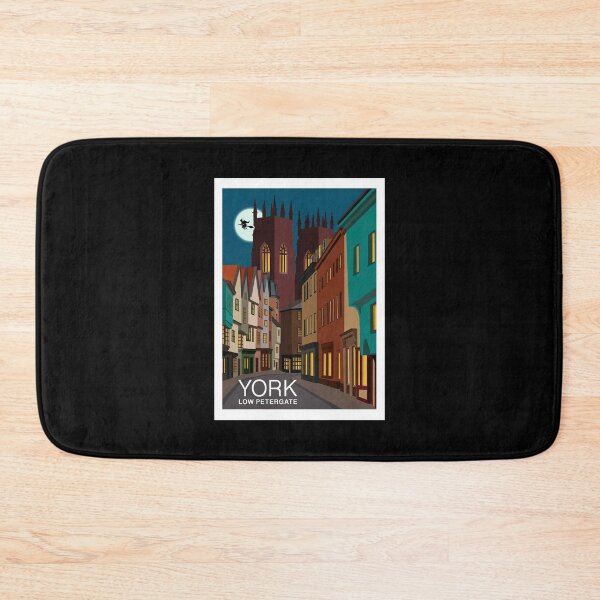 Item preview, York with Witch Illustration designed and sold by Scat the cat.