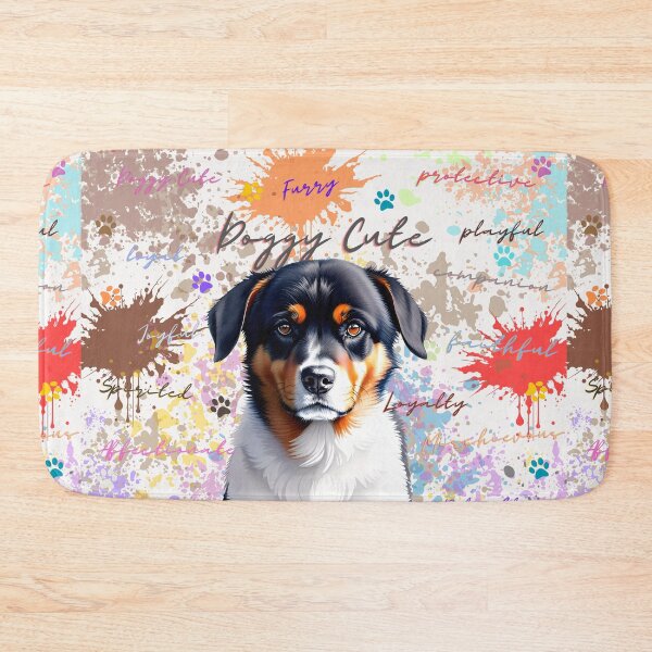Item preview, Canine Colors: The Cheerful Personality of the Rottweiler designed and sold by Omarupattern51.