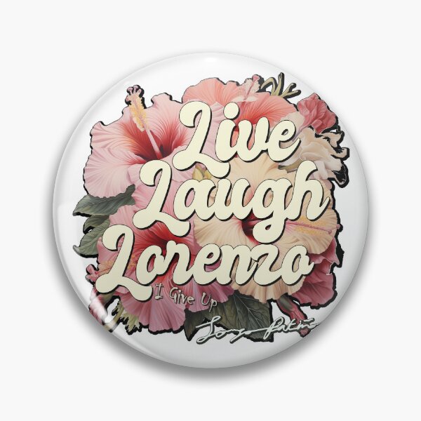 Item preview, LIMITED SIGNATURE EDITION - Live, Laugh, Lorenzo designed and sold by nerdincorrect.