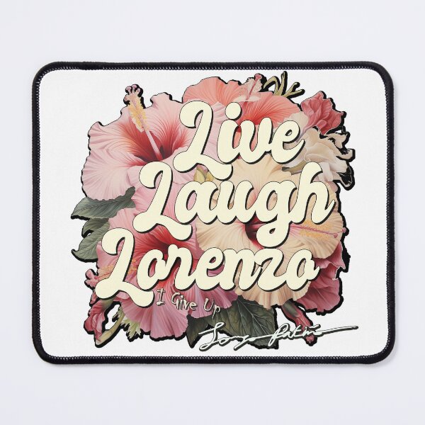 Item preview, LIMITED SIGNATURE EDITION - Live, Laugh, Lorenzo designed and sold by nerdincorrect.