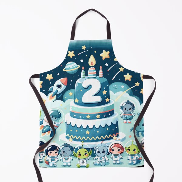 Item preview, Happy Second Birthday - Space Adventure Party Blast designed and sold by Jurady.
