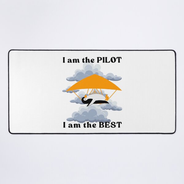 Item preview, Penguin the pilot, Hang gliding in the clouds, Cute Essential T-shirt designed and sold by MAGness.