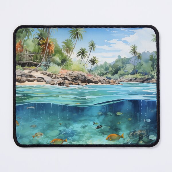 Item preview, Tropical Escape Watercolor 1 designed and sold by Foozleman.