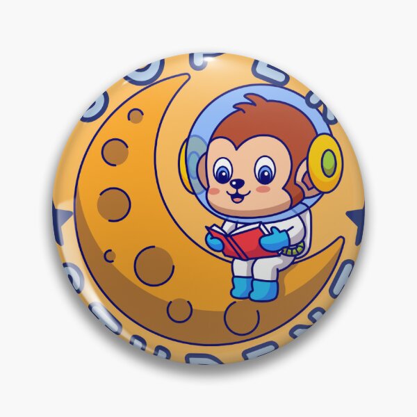 Item preview, a smart monkey who reads books designed and sold by JusticeKeepGo.
