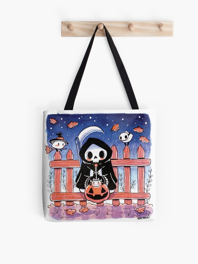 I’m just a little ghost ready for all the tasty treats, and maybe a few  tricks, if they are in good fun! | Tote Bag