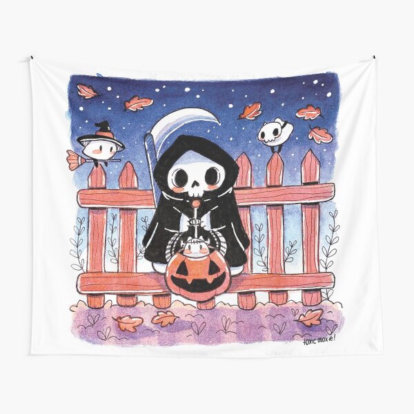I’m just a little ghost ready for all the tasty treats, and maybe a few tricks, if they are in good fun! Tapestry