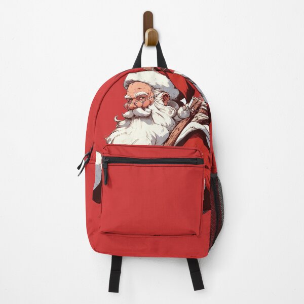 Item preview, Metalhead Santa Claus Hardcore Rock Tough Santa Christmas Drawing Santa Digital Illustration | Merry Christmas designed and sold by FestivePalette.
