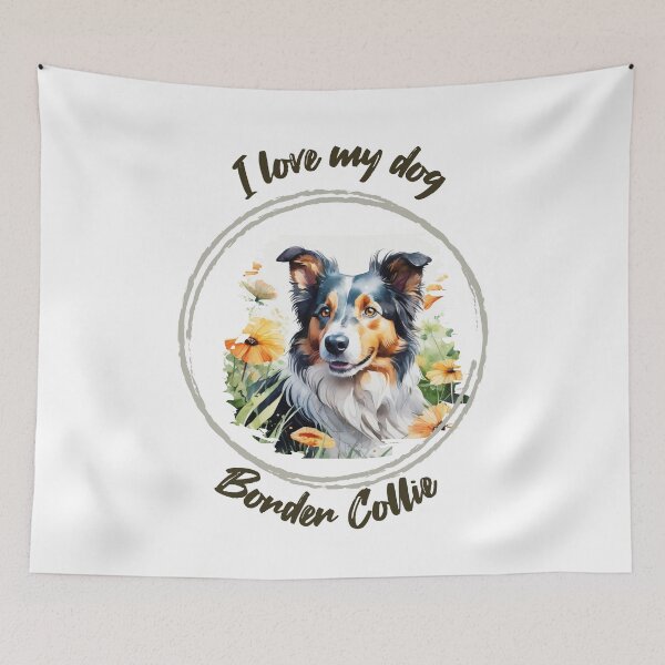 Item preview, Discover the Beauty of the Border Collie in Digital Art designed and sold by Artedig.