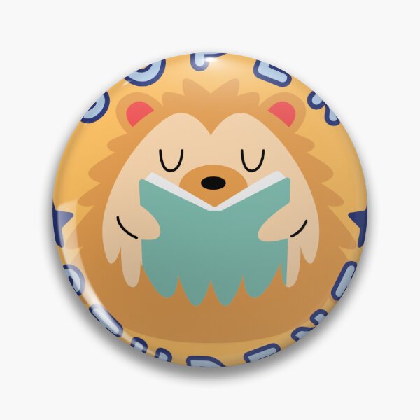 Item preview, a smart hedgehog reading a book designed and sold by JusticeKeepGo.