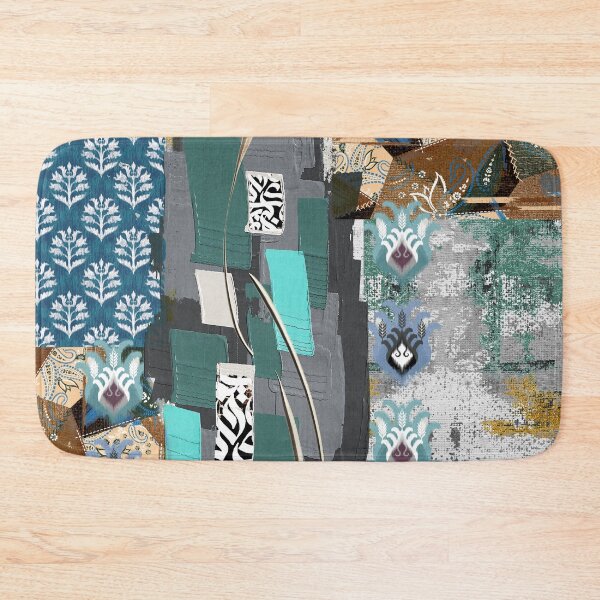 Item preview, abstract patchwork pattern designed and sold by alimsahinoglu.