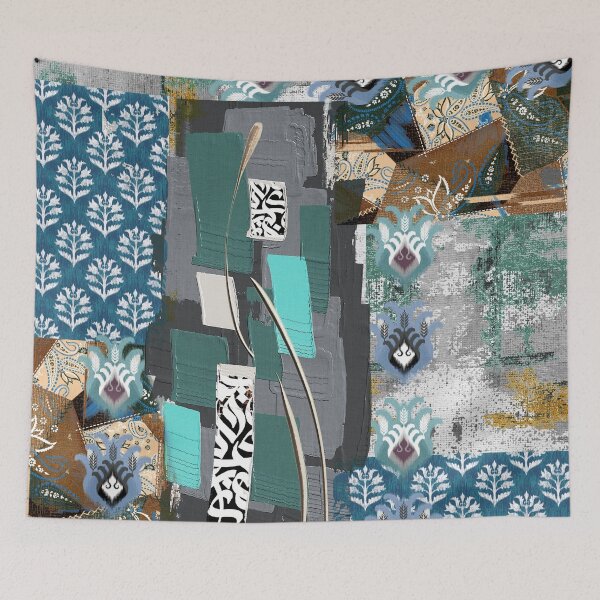 Artikelvorschau, abstraktes Patchwork-Muster entworfen und verkauft von alimsahinoglu.