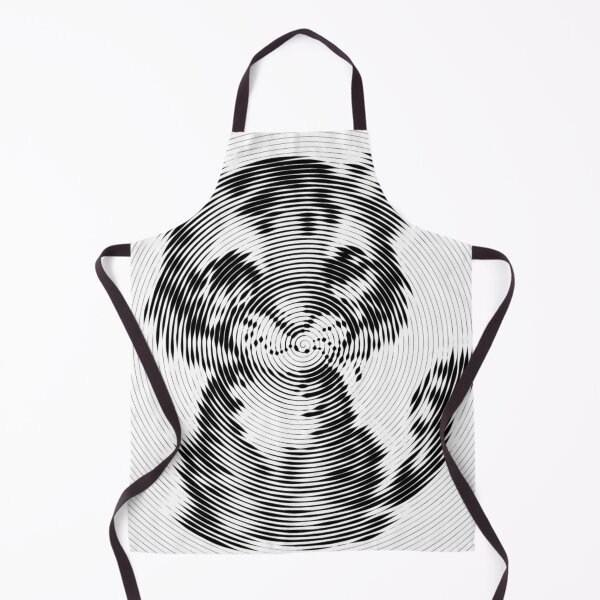 Item preview, Cute Tiger Spiroglyph Spiral Art Low Poly designed and sold by SpiroJo.