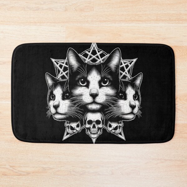 Item preview, White Dark Cats Skull designed and sold by Big Catsby.