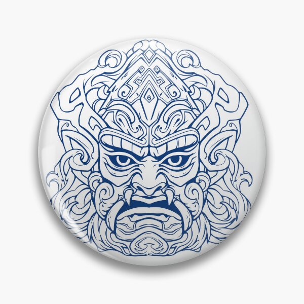 Item preview, Tumatauenga, the Maori warrior. Maori Wavy- swirl art. by Mill2023 designed and sold by Mill2023.