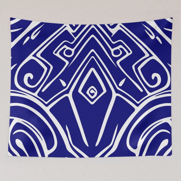 Item preview, Tumatauenga, the Maori warrior. Maori Wavy- swirl art. by Mill2023 designed and sold by Mill2023.
