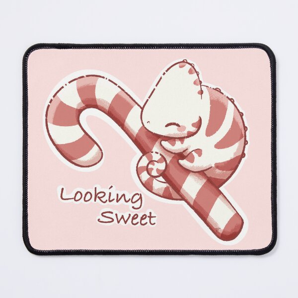 Item preview, Candy Cane Chameleon  designed and sold by BeeAndClover.