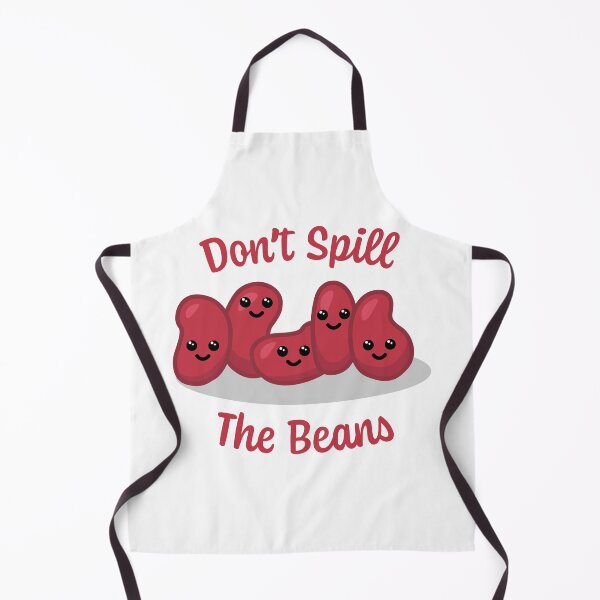 Item preview, Don't Spill The Beans! Cute Kidney Bean Cartoon! designed and sold by PMCreative.