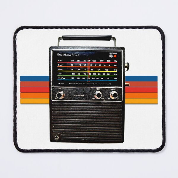 Item preview, Vintage Retro 1970s AM FM Shortwave Radio designed and sold by BubbaCommerce.