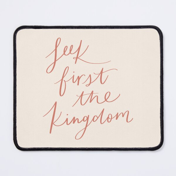 Item preview, Calligraphy Bible Verse | Seek First the Kingdom designed and sold by Annie Huang.
