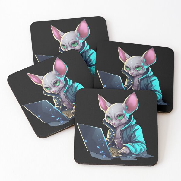 Item preview, The Cat Coder designed and sold by ME-World.