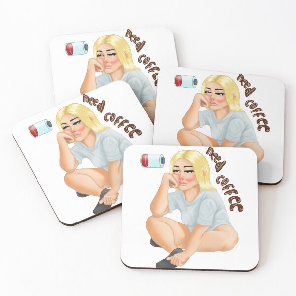 Item preview, Tired Blonde Girl designed and sold by Naminuzaki.